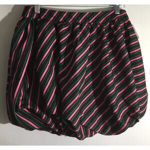 Wicked Movie by Paul Tazewell Striped Bubble Skirt Women's Size XS NWT $30